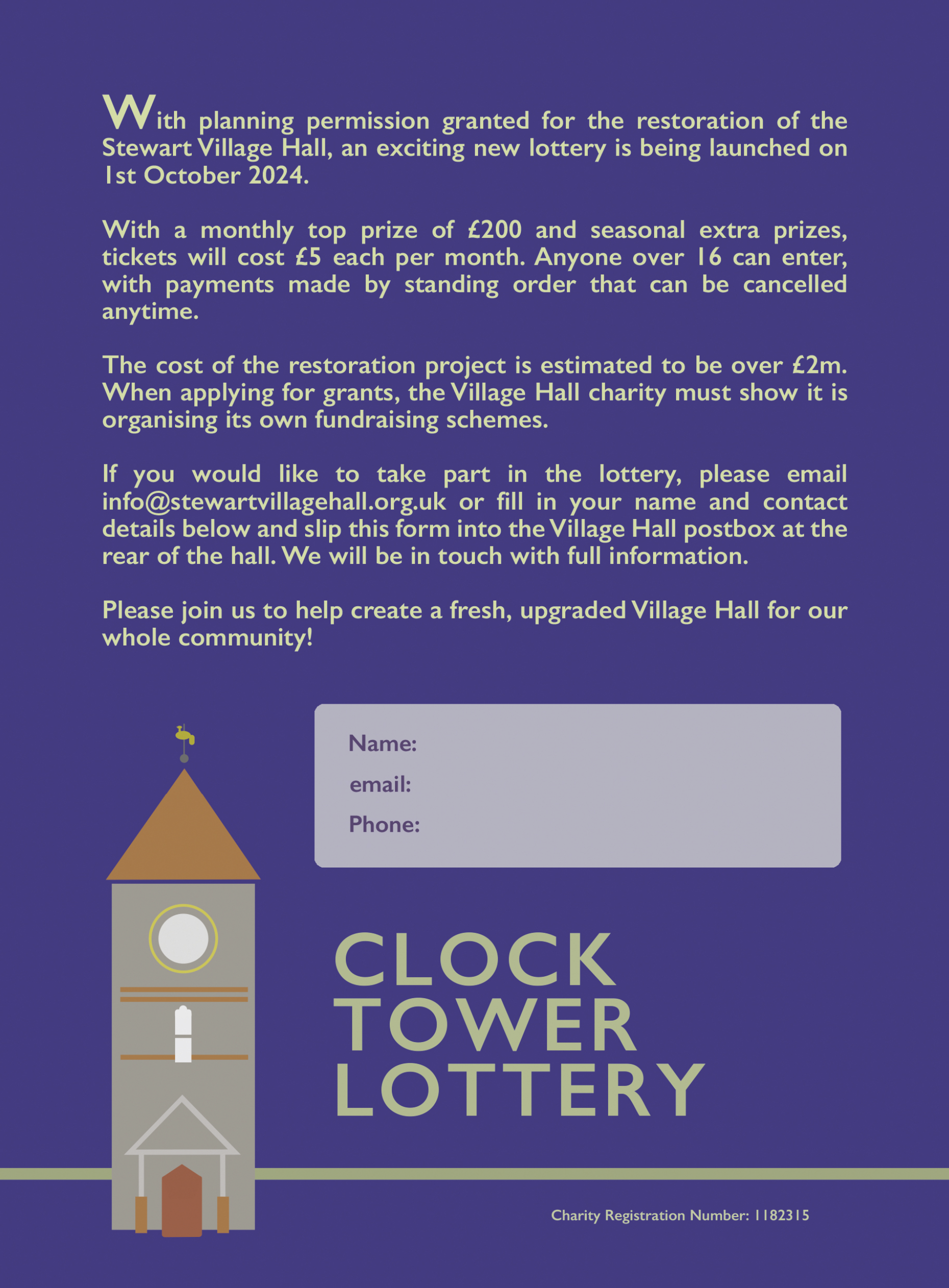 clock tower lottery